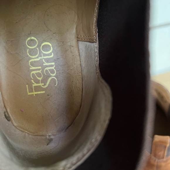 Franco Sarto weathered brown bootie - Picture 6 of 6